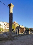 Одинокая колонна римского форума в Таррагоне