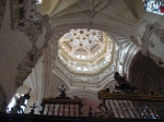 Каменный узор купола Кафедрального собора Бургоса.