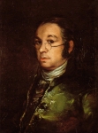 Франсиско Гойя. Автопортрет в очках. (1800 г.). Музей Гойя (Гастр,
