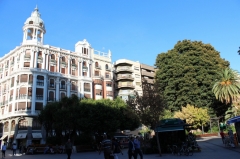 Площадь Санто Доминго в Мурсии.